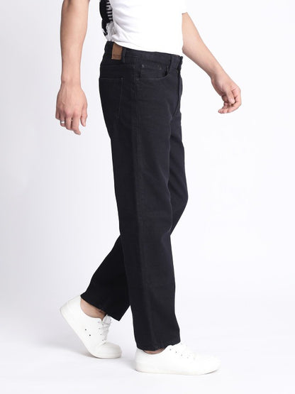 Men’s Black Relaxed Fit Denim Jeans